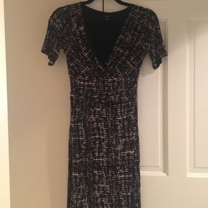 Ann Taylor jersey print dress